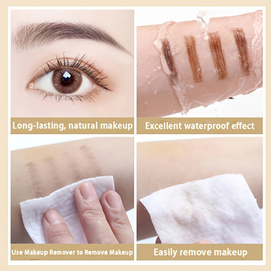 Double-Headed Eyebrow Pencil – Ultra-Fine, Waterproof & Long-Lasting