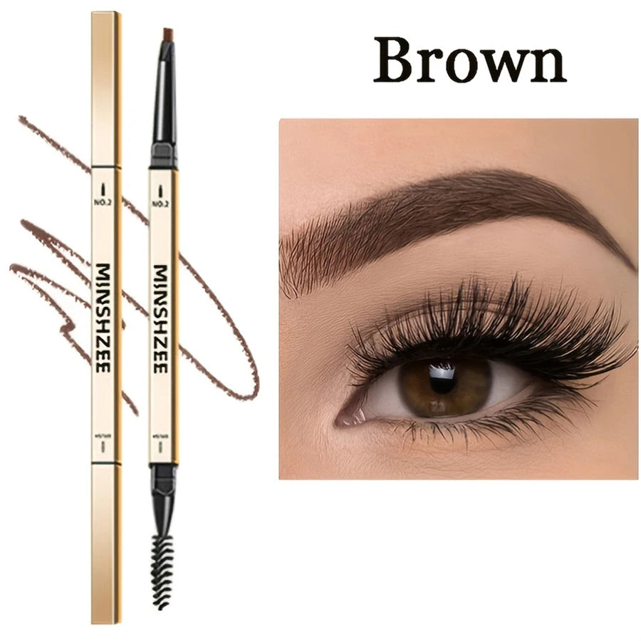 Double-Headed Eyebrow Pencil – Ultra-Fine, Waterproof & Long-Lasting