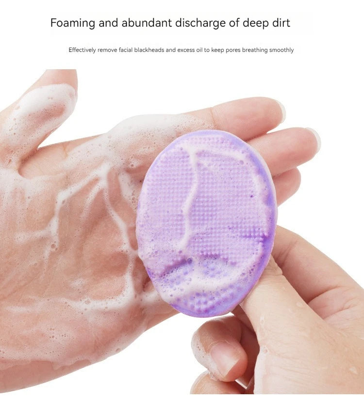 Silicone Face Wash & Shampoo Brush – Soft Pore Cleanser