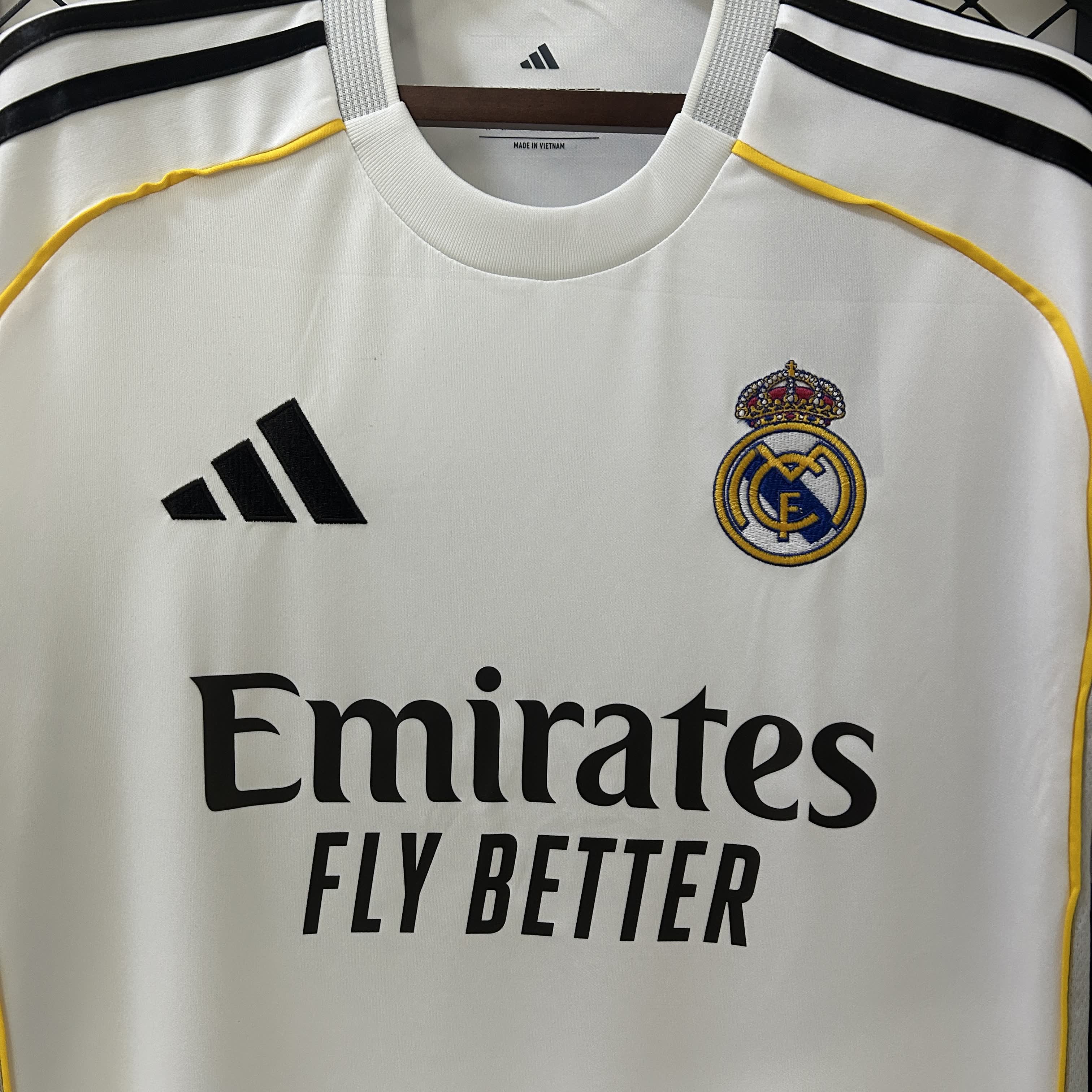 25/26 Madrid-Style Home Jersey S-4XL
