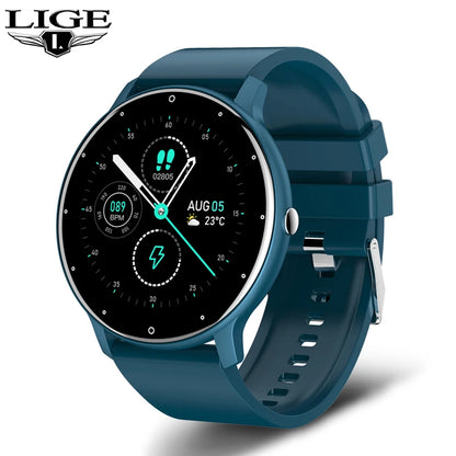 Lige Smartwatch for Women – Full Touch Screen, IP67 Waterproof, Fitness & Sports Tracker