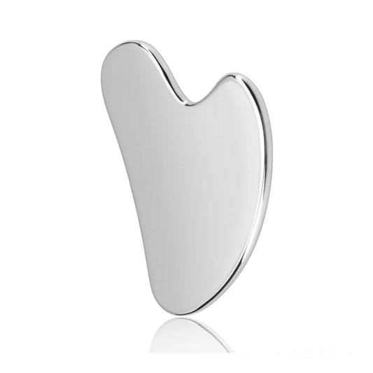 Stainless Steel Gua Sha Scraper – Face & Body Massager