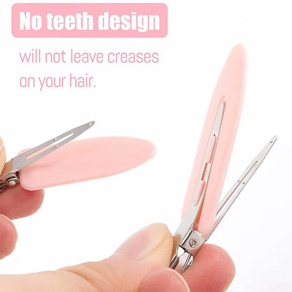 10Pcs No-Crease Hair Clips - Styling Barrettes for Women & Girls