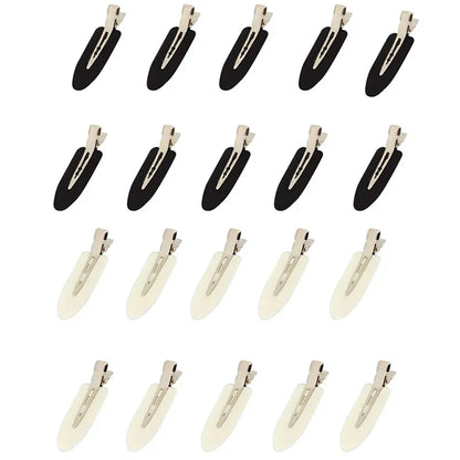 10Pcs No-Crease Hair Clips - Styling Barrettes for Women & Girls