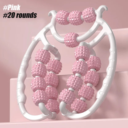 20-Wheel Leg Clamp Massager – Anti-Cellulite & Slimming