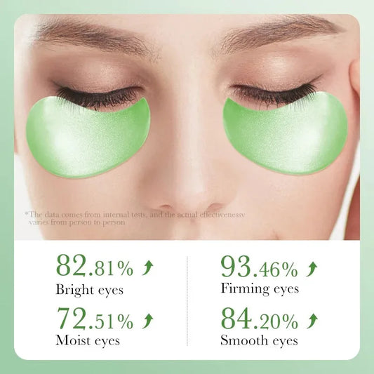 60pcs Aloe Vera Collagen Eye Masks – Anti-Aging & Hydrating