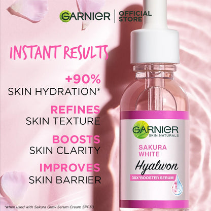 30ml Garnier Whitening Essence – Anti-Acne, Pore-Shrinking & Moisturizing Serum