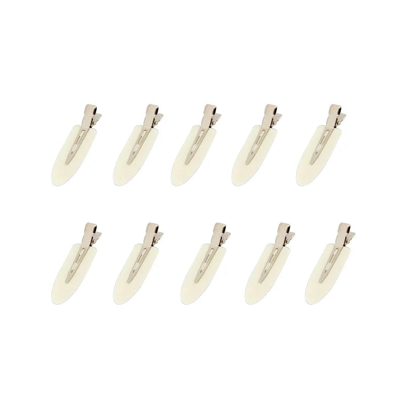 10Pcs No-Crease Hair Clips - Styling Barrettes for Women & Girls