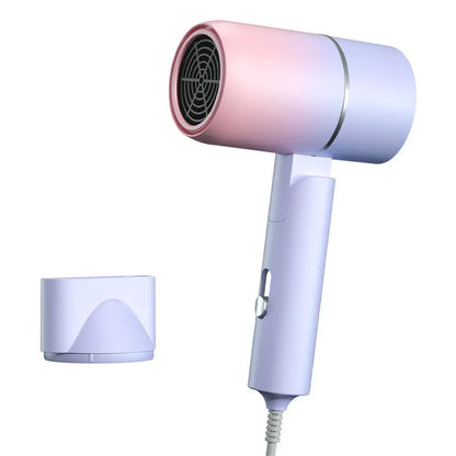 Mini Folding Hair Dryer 750W – Portable & Lightweight with Carrying Bag for Travel & Home Use