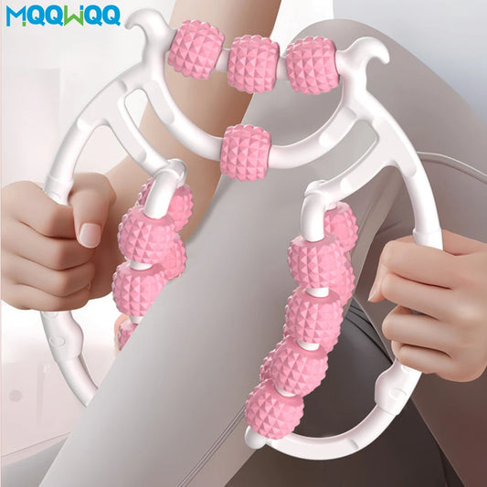 20-Wheel Leg Clamp Massager – Anti-Cellulite & Slimming