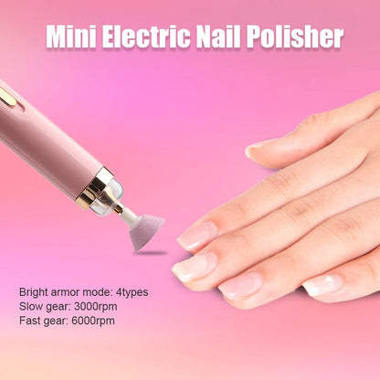 5-in-1 Nail Drill Machine – Portable Gel Remover with Light