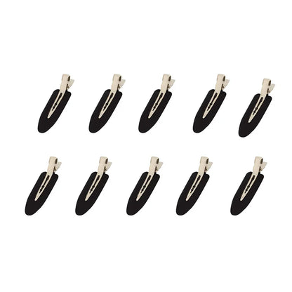 10Pcs No-Crease Hair Clips - Styling Barrettes for Women & Girls