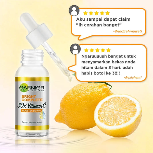 30ml Garnier Whitening Essence – Anti-Acne, Pore-Shrinking & Moisturizing Serum