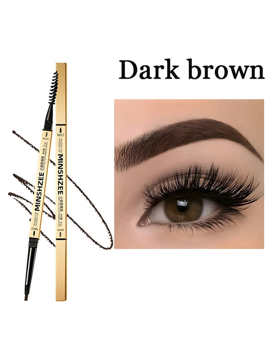Double-Headed Eyebrow Pencil – Ultra-Fine, Waterproof & Long-Lasting