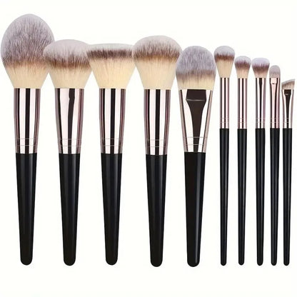 3-20PCS Makeup Brush Set - Soft & Fluffy for Eyeshadow, Foundation, Blush & Concealer
