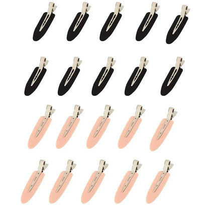 10Pcs No-Crease Hair Clips - Styling Barrettes for Women & Girls