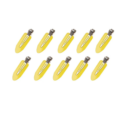 10Pcs No-Crease Hair Clips - Styling Barrettes for Women & Girls
