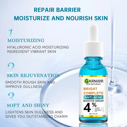 30ml Garnier Whitening Essence – Anti-Acne, Pore-Shrinking & Moisturizing Serum