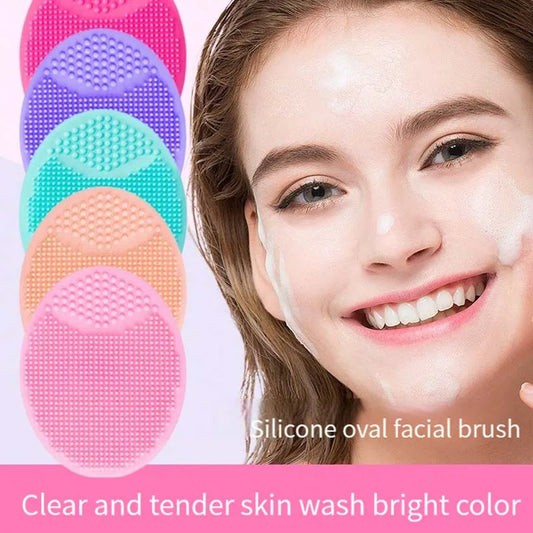 Silicone Face Wash & Shampoo Brush – Soft Pore Cleanser