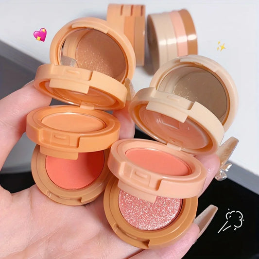 3-in-1 Makeup Palette - Blush, Highlighter & Contour