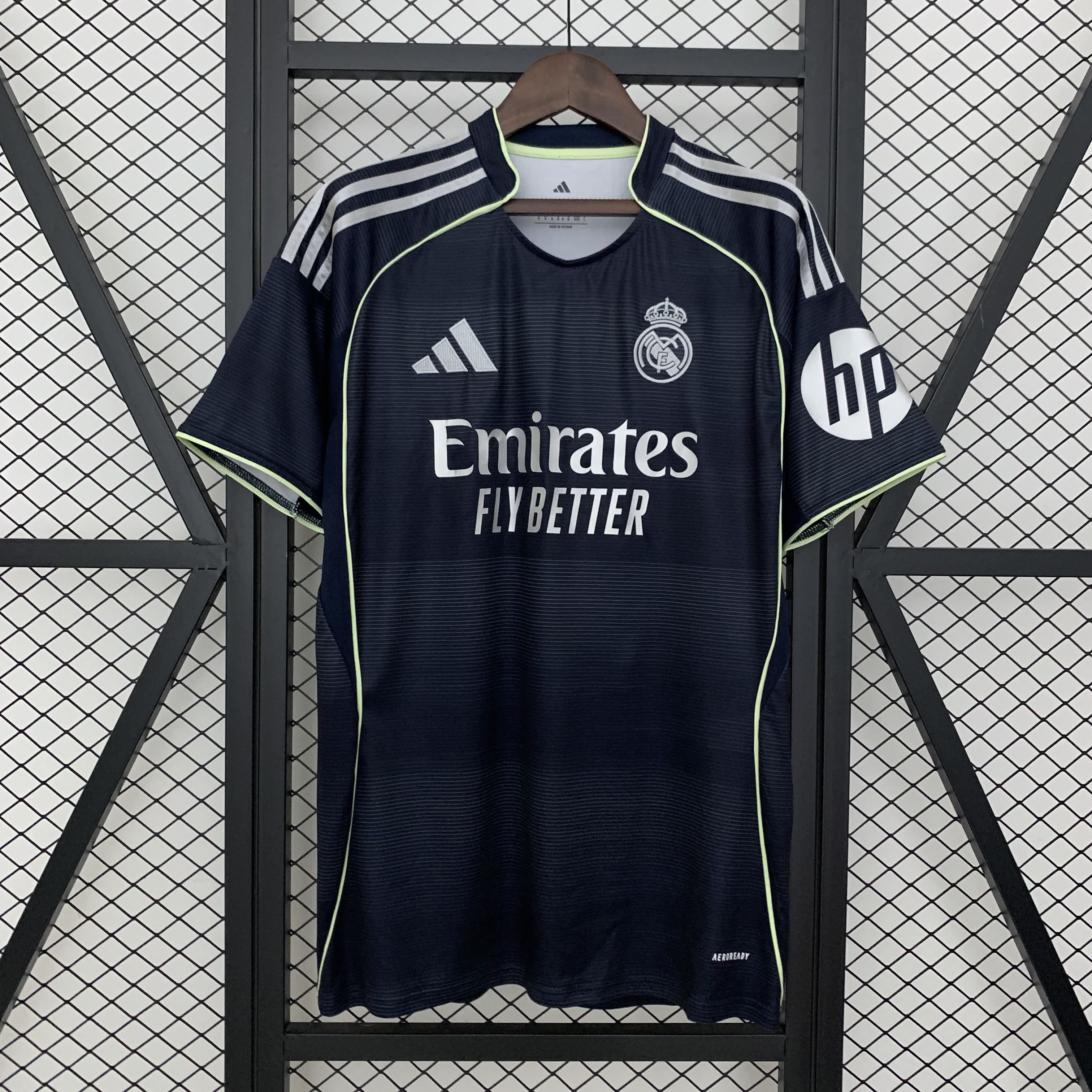 25/26 Madrid-Style Away Jersey – S to 4XL