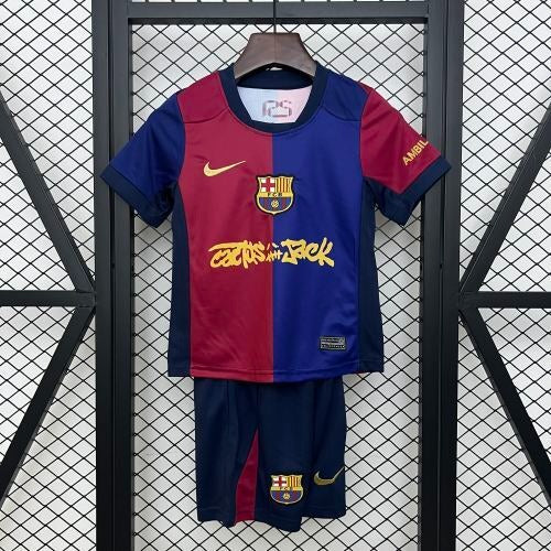 25/26 kids Barcelona home