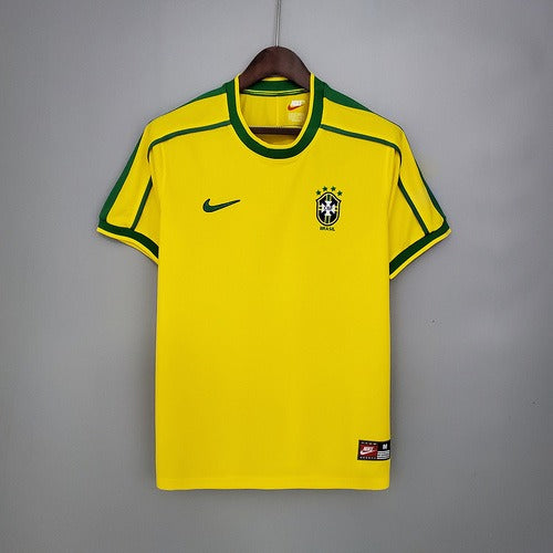 Retro Brazil 1998 Home Jersey – S to XXL