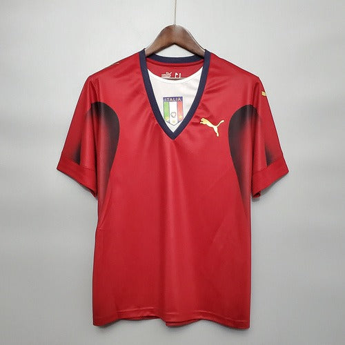Retro 2006 Italy Red Jersey – S to XXL